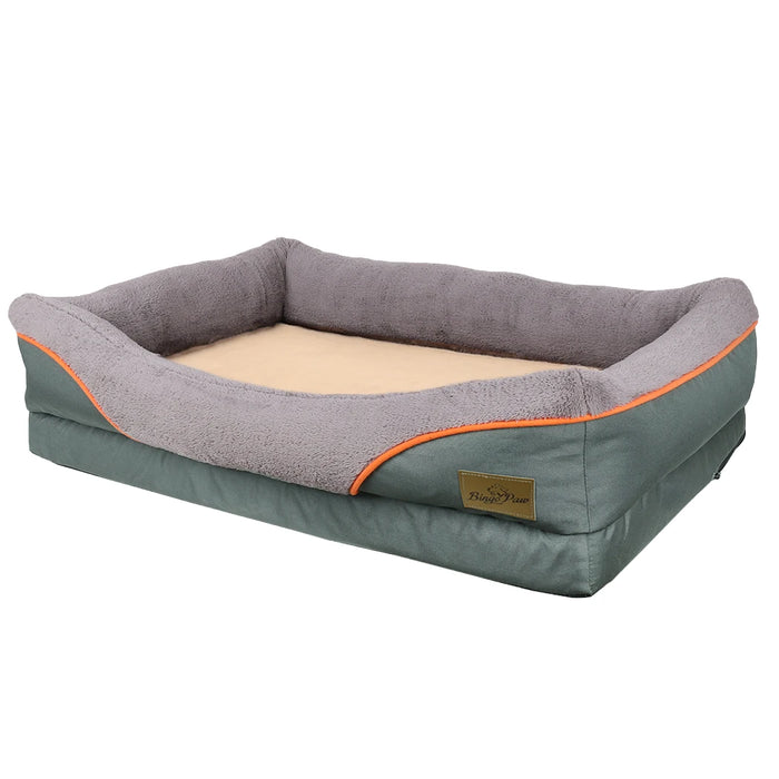 Heavy Duty Large Orthopedic Pet Bed Soft Cushion Foam Waterproof Sofa Dog Bed XL - Small to Tall Pet Co.