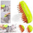 3 In 1 Cat Steamy Brush Dog Grooming Comb Self Cleaning Steam Cat Brush for Massage Dog Cat Hair Remover Comb Pet Grooming Brush - Small to Tall Pet Co.