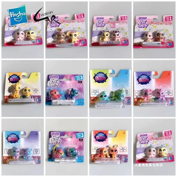 Hasbro Littlest Pet Shop CAT Rare Toy Dolls Stands Short Hair Figures Collection Original Bobble Head Toys for Kids Gifts - Small to Tall Pet Co.