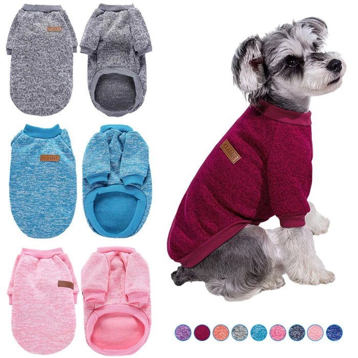 Keep You Warm Kittens Puppy Clothes for Small Dog French Bulldog Sweatshirt Pet Dogs Cats Jacket Coat Classic Chihuahua Clothes - Small to Tall Pet Co.