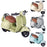 Hamster Motorcycle Toys For Guinea Pig Small Animal 360 Degree Rotating Light Electric Scooter Pets Supplies Stunt Moto Toys - Small to Tall Pet Co.