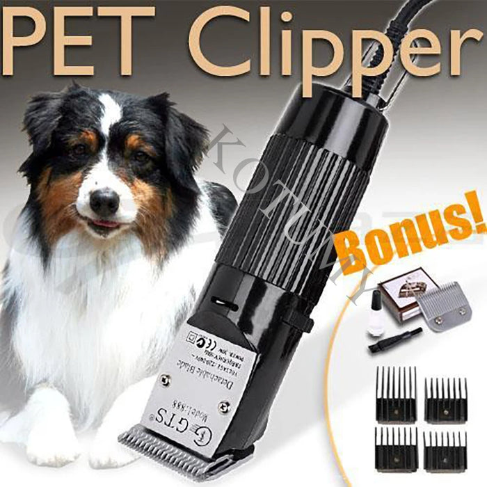 Electric Pet Hair Clipper Dog Hair Clipper Animal Shaving Machine For Pet Hair Trimmer 30W - Small to Tall Pet Co.