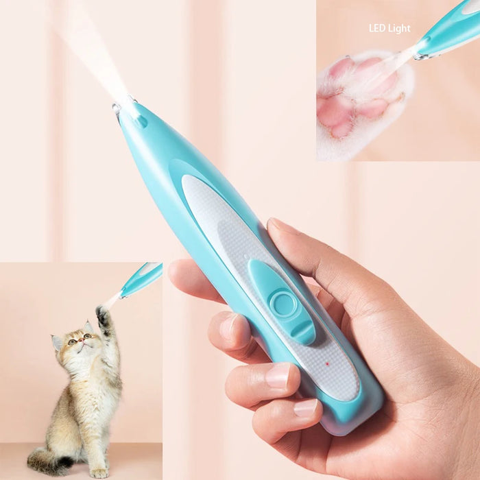 Pet Foot Electric Pushing Scissors Cat Foot Shaver Special Dog Hair Shaver Fader Electric Mute Cat Claw Pedicure Artifact - Small to Tall Pet Co.