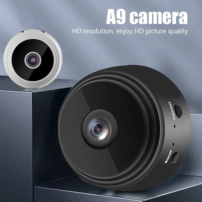 1080P HD Mini Camera WiFi Wireless HD Night Vision Camera Home A9 Remote Camera Kids Pet Safety Monitoring Wifi IP Monitor - Small to Tall Pet Co.