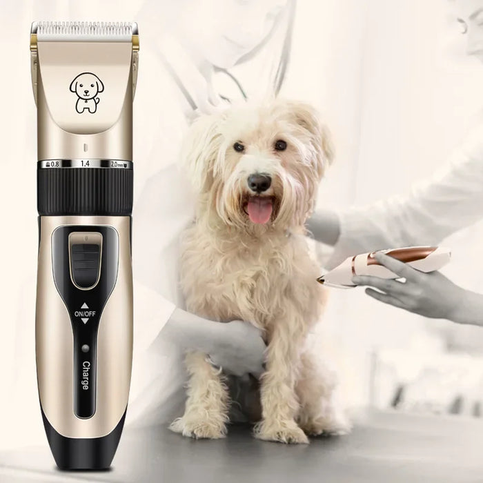 Professional Pet Shaver Dog Teddy Cat Shaving Dog Hair Professional Hair Clipper Rechargeable Electrical Animal Pet Clippers - Small to Tall Pet Co.