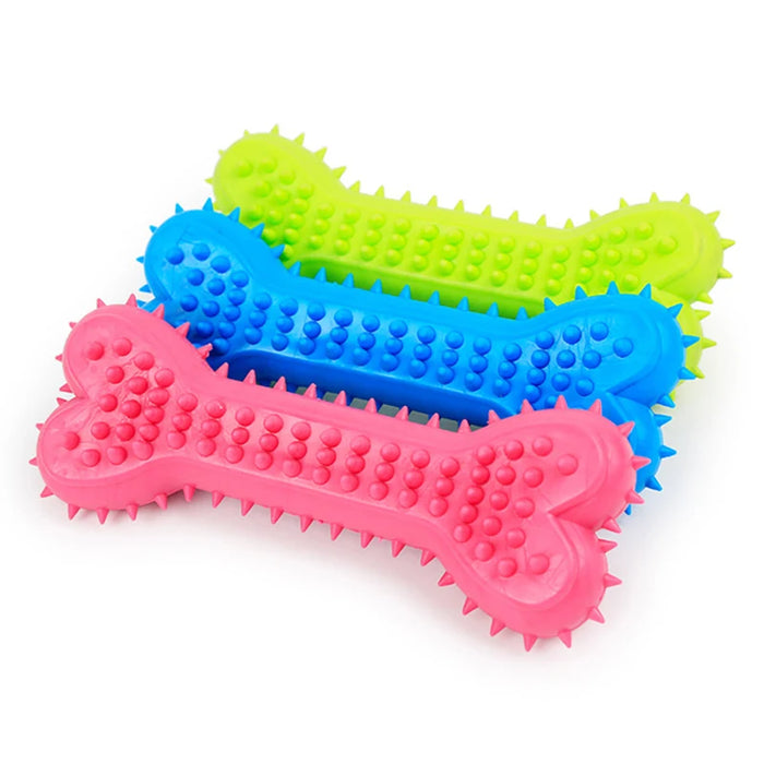 Pet Toys for Small Dogs Rubber Resistance To Bite Dog Toy Teeth Cleaning Chew Training Toys Pet Supplies Puppy Dogs - Small to Tall Pet Co.