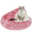 Semi-Enclosed Pet Cat Nest Warm Plush Pressure Resistant Soft Cat Sleeping Bed - Small to Tall Pet Co.