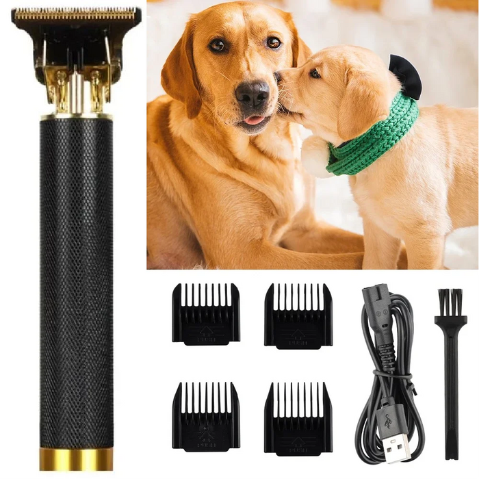 Dog Professional Hair Clipper Electrical Grooming Trimmer for Pets USB Rechargeable Cat Shaver Animals Haircut Machine - Small to Tall Pet Co.