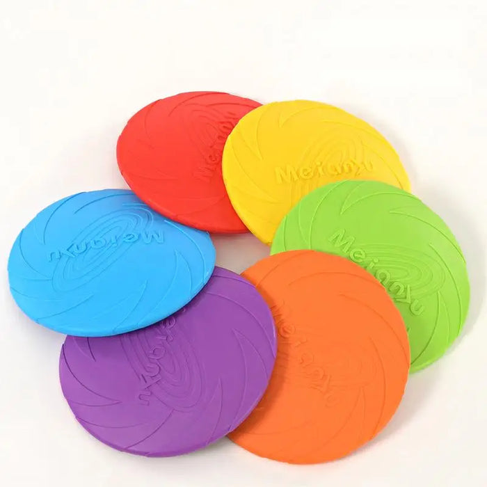 OUZEY Bite Resistant Flying Disc Toys For Dog Multifunction Pet Puppy Training Toys Outdoor Interactive Game Pet Dogs Products - Small to Tall Pet Co.