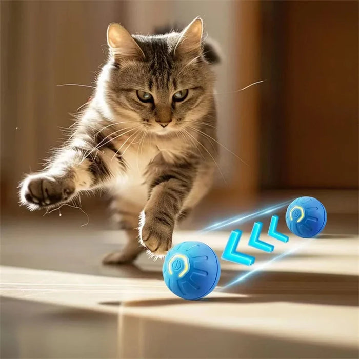 Smart Dog Toy Ball Electronic Interactive Pet Toy Moving Ball USB Automatic Moving Bouncing for Puppy Birthday Gift Cat Products - Small to Tall Pet Co.