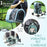 4-in-1 Double Pet Stroller for Dogs and Cats, 2 Detachable Carriers 4 Lockable Wheels Cat Strollers Pet Travel Cart, Collapsible - Small to Tall Pet Co.