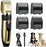 Dog Clipper Dog Hair Clippers Grooming Pet Cat Haircut Trimmer Shaver Set Cordless Rechargeable Professional Dog Hair Trimmer - Small to Tall Pet Co.