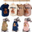 Dogs Winter Cute Clothes Puppy Warm Pullover Sweatshirt Bear Pattern Pet Jacket for Small Medium Dog Cat Coats Chihuahua Costume - Small to Tall Pet Co.