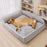 Breathable Soft Dog Bed Cushion Medium Large Dog Pet Cat Sleeping Sofa Removable Durable Kennel House Four Seasons Universal - Small to Tall Pet Co.