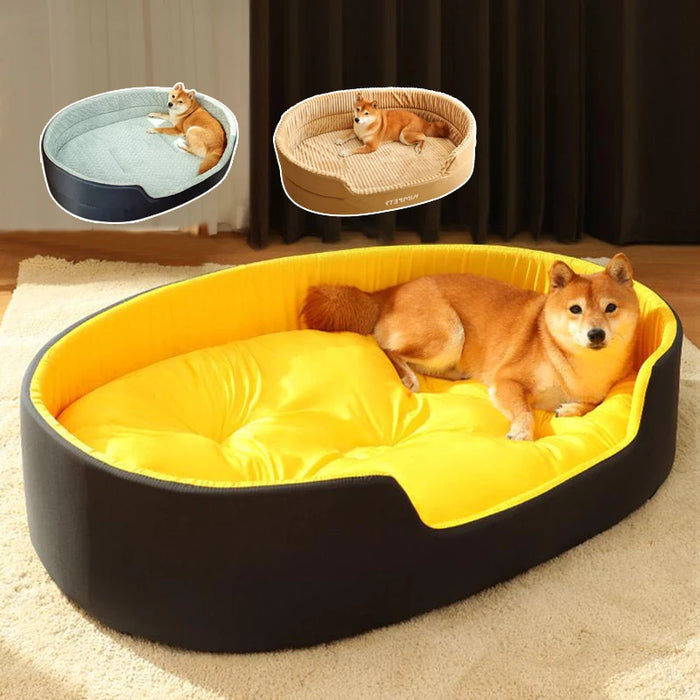 Pet Dog Bed Four Seasons Universal Big Size Extra Large Dogs House Sofa Kennel Soft Pet Dog Cat Warm Bed S-XXL Pet Accessories - Small to Tall Pet Co.