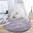 Round Dog Bed Mat Pet Sleeping Bed Soft Fluffy Long Plush Warm Pets Cushion For Small Medium Large Dogs Cat Sleeping Blanket Pad - Small to Tall Pet Co.