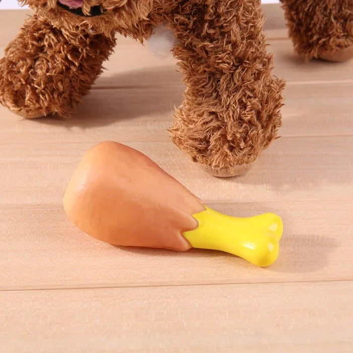 Squeaky Dog Rubber Toys Bite Resistant Dog Latex Chew Toy Animal Shape Puppy Sound Toy Dog Supplies For Small Medium Large Dog - Small to Tall Pet Co.