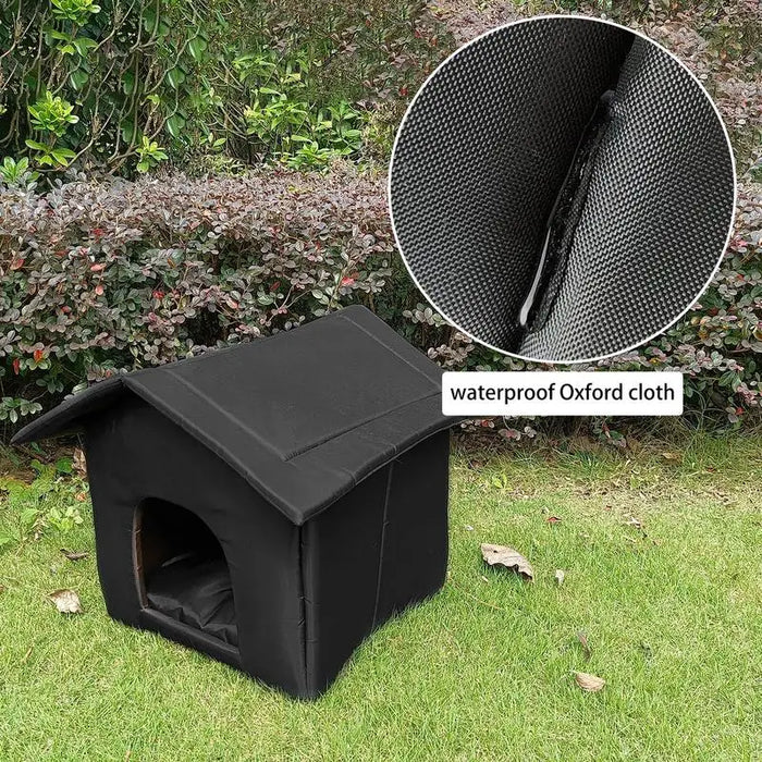 Cats House Waterproof Outdoor Keep Warm Pet Cat Cave Beds Nest Funny Foldable And Washable For Kitten Puppy Pets Supplies - Small to Tall Pet Co.