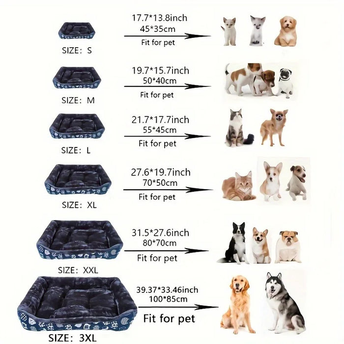 Pet Dog Bed Sofa Mats Pet Products Coussin Chien Animals Accessories Dogs Basket Supplies For Large Medium Small House Cat Bed - Small to Tall Pet Co.