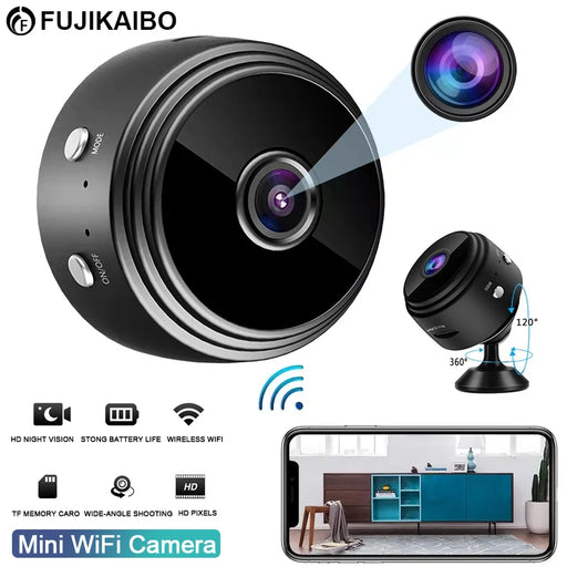 A9 WiFi Mini Camera Wireless Video Recorder WiFi 1080P HD Mini Voice Cameras SecurityMonitoring For nfants And Pets Smart Home - Small to Tall Pet Co.