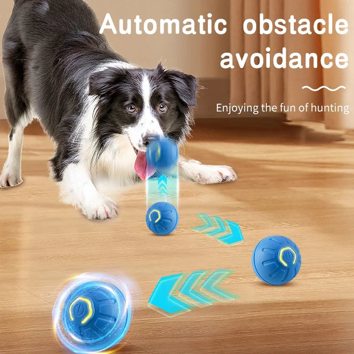 Smart Dog Toy Ball Electronic Interactive Pet Toy Moving Ball USB Automatic Moving Bouncing for Puppy Birthday Gift Cat Product - Small to Tall Pet Co.