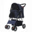 US Pet Dog Stroller, 4 Wheel, Foldable, Cat, Puppy, Travel Carriage with Storage Basket - Small to Tall Pet Co.