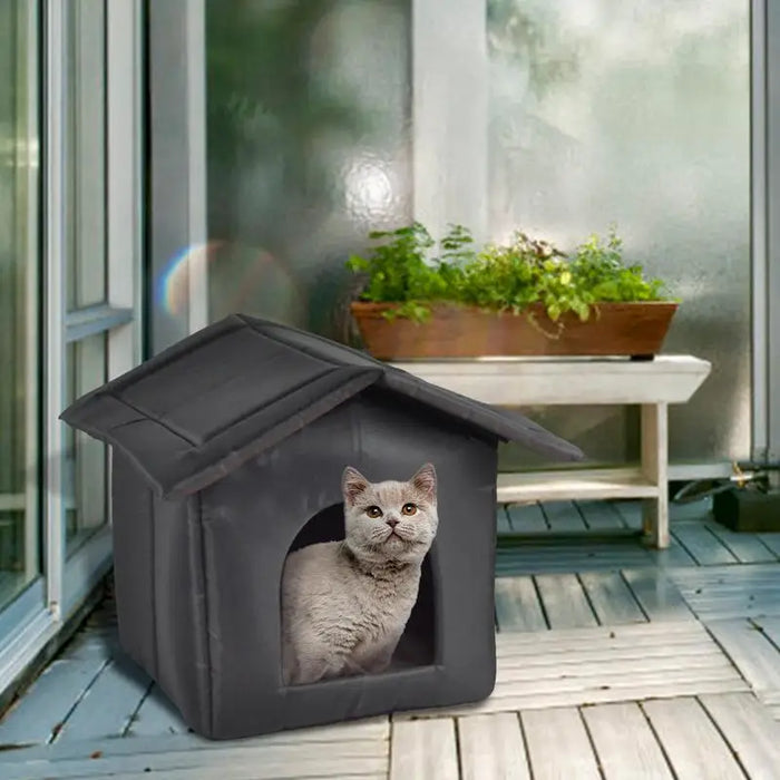 Cats House Waterproof Outdoor Keep Warm Pet Cat Cave Beds Nest Funny Foldable And Washable For Kitten Puppy Pets Supplies - Small to Tall Pet Co.