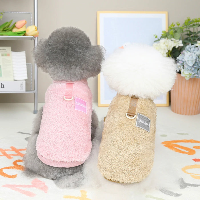 Warm Small Dog Clothes Soft Fleece Cat Dogs Clothing Pet Puppy Winter Vest Costume For Small Medium Dog Cats Chihuahua Yorkie - Small to Tall Pet Co.