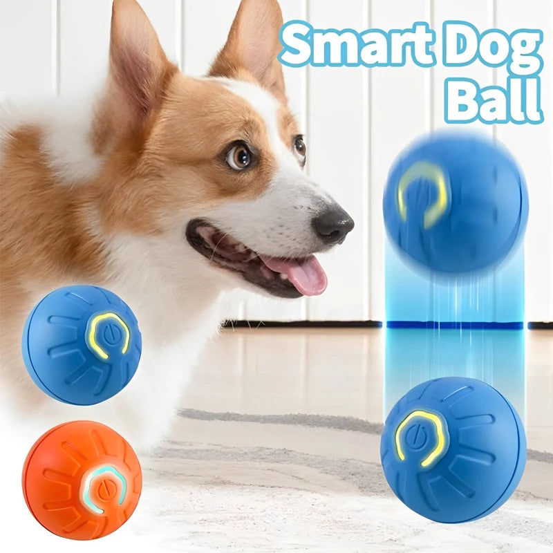 Smart Dog Toy Ball Electronic Interactive Pet Toy Moving Ball USB Automatic Moving Bouncing for Puppy Birthday Gift Cat Product - Small to Tall Pet Co.