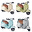 Hamster Motorcycle Toys For Guinea Pig Small Animal 360 Degree Rotating Light Electric Scooter Pets Supplies Stunt Moto Toys - Small to Tall Pet Co.