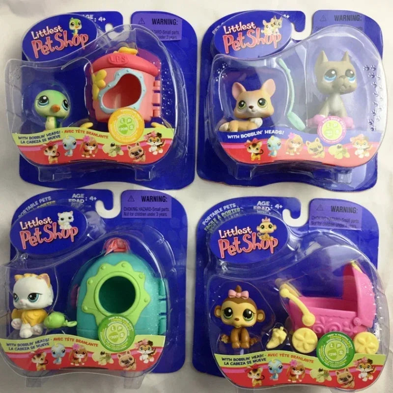 New Surprise Dolls New Products Littlest Pet Shop To Q Pet House Store Animal Dolls Display Trendy Hand run Dolls - Small to Tall Pet Co.