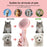 Cat Brush Pet Grooming Brush for Cats Remove Hairs Pet Cat Hair Remover Pets Hair Removal Comb Puppy Kitten Grooming Accessories - Small to Tall Pet Co.