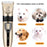 Professional Cat Dog Hair Clipper Grooming Kit Rechargeable Pet Hair Trimmer Shaver Set Animals Hair Cutting Machine Low-Noise - Small to Tall Pet Co.