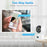 6MP WIFI Camera Home Security Indoor Surveillance Camera Baby Pet Monitor PTZ Auto Tracking Dome Wireless IP Camera P2P ICsee - Small to Tall Pet Co.