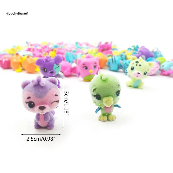 15pcs Pet Shop Small Mini Animals Old Figures Model Collection Landscape 11UA - Small to Tall Pet Co.