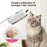 Steamy Dog Brush 4-in-1 Hair Removal Cat Combs Wiht Steamy Spray Pet Supplies Blue Light Grooming Tool USB Powered Fpr Pet Hair - Small to Tall Pet Co.