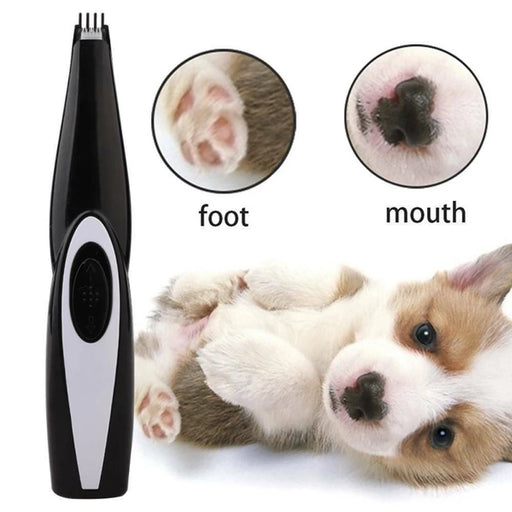 Rechargeable Pet Clipper Ear Eyes Hair Trimmer Clipper Dog Cat Paw Electric Clippers Low Noise Fur Grooming Kits Cutting Machine - Small to Tall Pet Co.